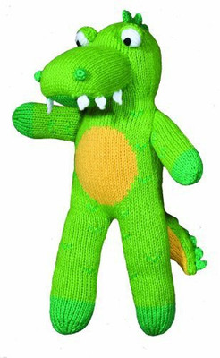 

Zubels Alligator Al 24Inch Handknit(Green)