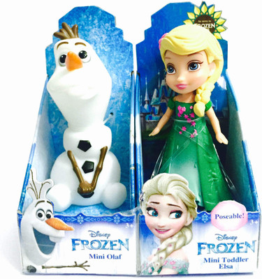 Disney Frozen Mini Poseable Figures C-5 (Pack of 2 Pcs)(Multicolor)