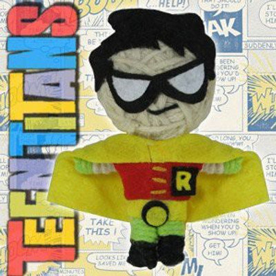 

Teen Titans Dolls Dc Comics Robin String Keychain(Multicolor)