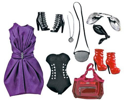 

Barbie Stardoll by Barbie - Fallen Angel Fashion Pack(Multicolor)