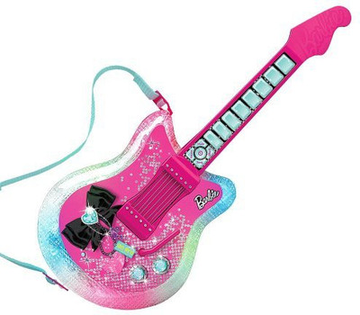 

KIDdesigns Barbie Dazzling Diva Guitar(Multicolor)