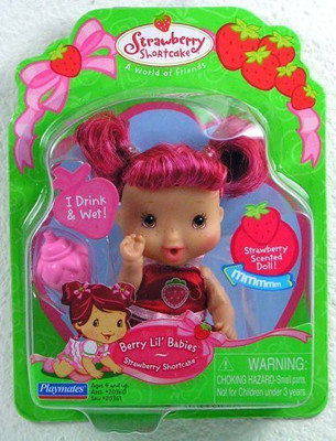

Strawberry Shortcake Berry Lil Babies Drink Wet Rare Nw(Pink)