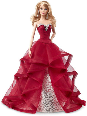 

Barbie 2015 Holiday Doll(Red)