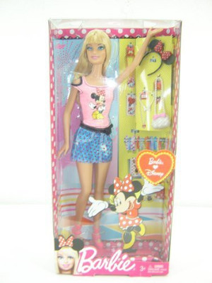 

Mattel Barbie Loves Minnie Mouse Disney(Multicolor)