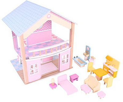 

Bigjigs Toys Toys Miami Villa Doll(Multicolor)