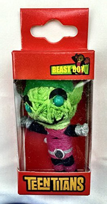 

Teen Titans Dolls Dc Comics Beast Boy String Keychain(Multicolor)