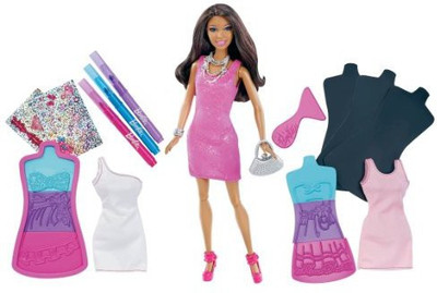 

Barbie Fashion Design Plates African American(Multicolor)