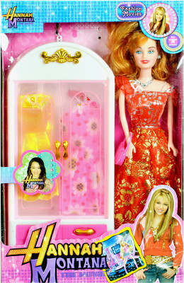 

Deep Fashion Barbie with Wadrobe Set(Multicolor)
