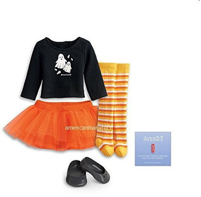 American Girl My Ag Spooky Fun Outfit + Charm(Multicolor)
