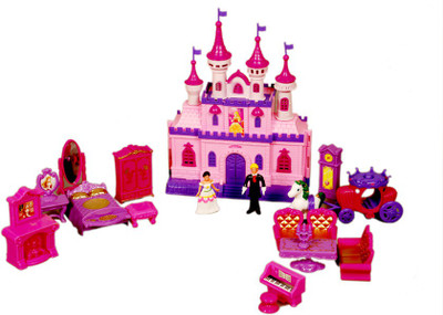 Montez Dream Castle Doll House(Pink)