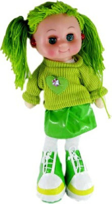 

TANISI Musical Cute & Beautiful Dora Baby Doll With Led Light(Green)