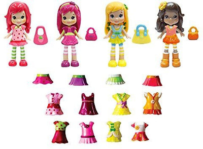 

The Bridge Direct strawberry shortcakeberry bitty friends exclusive set(Multicolor)