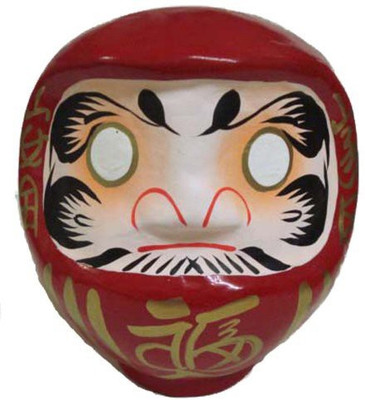 

Unknown Daruma Wishing 5 1/2 Inches(Multicolor)