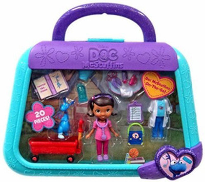 

Just Play Doc Mcstuffins On The Go Case Stuffy Playset(Multicolor)