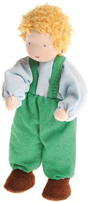 

Grimm's Spiel and Holz Design Grimm'S Boy Handcrafted European Waldorfstyle Small(Multicolor)
