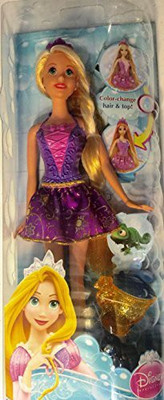 

Disney Princess Bath Beauty Rapunzel Colorchange Hair & Top(Multicolor)