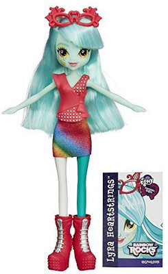 

My Little Pony Equestria Girls Rainbow Rocks Lyra Heart Strings(Multicolor)
