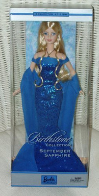 

Mattel September Sapphire Barbie Birthstone Collection(Blue)