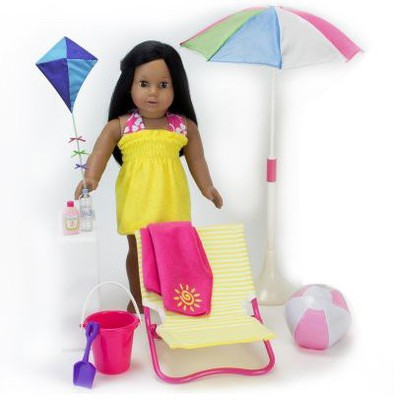 

Sophia's 18 Inch Beach 10 Pc Set For 18 Inch Sbeach Set(Multicolor)