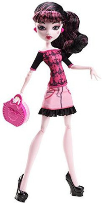 

Mattel High Basic Travel Draculaura(Pink, Black)