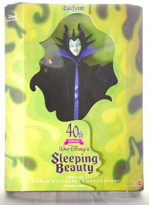 

Disney Maleficent Barbie 40Th Anniversary Sleeping Beauty Limited(Black)