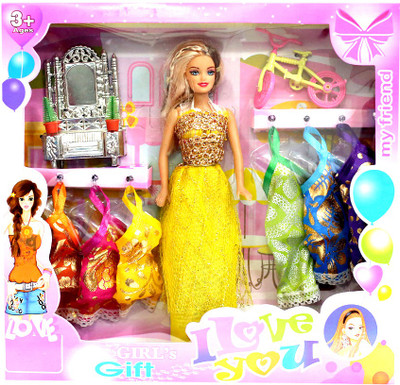 

Amaya LOVE YOU Stylist Fashion Doll 10(Multicolor)