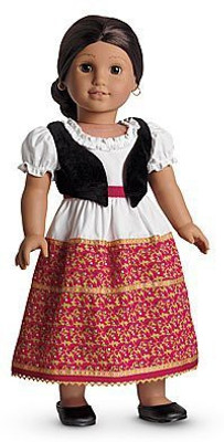 

American Girl Josefina'S Dress & Vest ~ Is Not Included~(Multicolor)