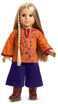 

American Girl Julie'S Casual Outfit Fornew In Box ( Not Included)(Orange)