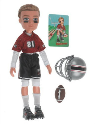

Mga Bratz Boyz Play Sportz Fumblin Football Cameron(Multicolor)