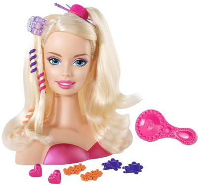 

Barbie Blonde Styling Head "Small"(Multicolor)