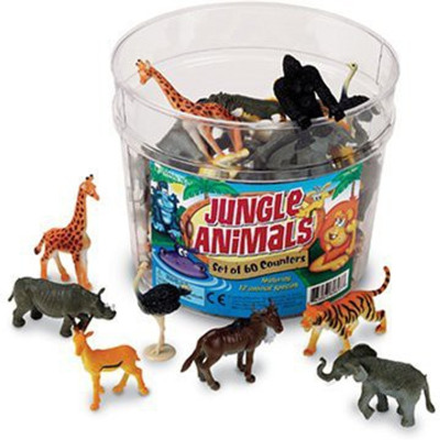 

Learning Resources Jungle Animals Set(Multicolor)