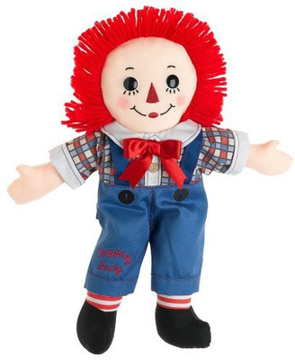 

Russ Raggedy Andy With Certificate Of Authenticity(Multicolor)