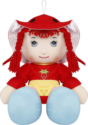 

Emob Red and Yellow Cute Rag Baby Doll Soft Toy Big Size(Red, Yellow)