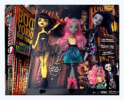 

Mattel Monster High Boo York Boo York A Monsterrific Musical Luna(Multicolor)