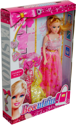 

Origin Beautiful Fashion Girl with Dresses(Multicolor)