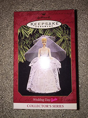 

Hallmarc 1997 Wedding Day Barbie Collector'S Series Keepsake(White)