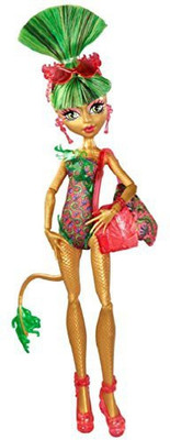 

Mattel Monster High Swim Line 2014 Jinafire Long(Multicolor)