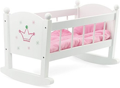 

Emily Rose Doll Clothes Ba Cradle Or Crib Rocking Furniture Fits Baand 18 Inch(Multicolor)