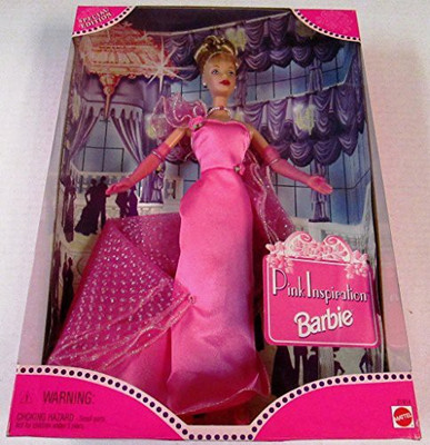 

Mattel S R Us Pink Inspiration Blonde Barbie(Pink)