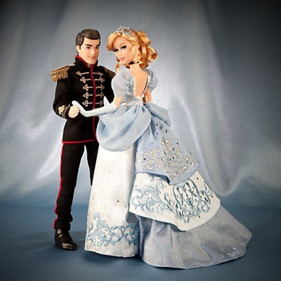 

Disney Cinderella And Prince Charming Set Fairytale Designer(Multicolor)