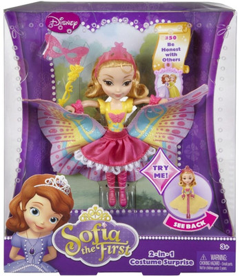

Sofia Princess 2-in-1 Costume Surprise Amber(Multicolor)