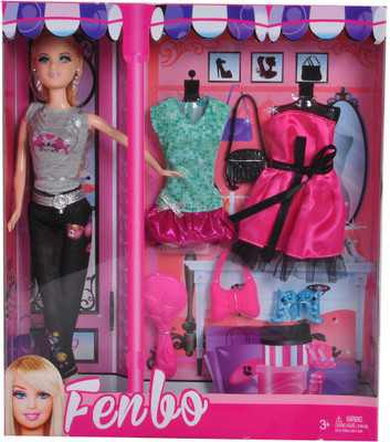 

Venus-Planet of toys Fenbo Doll With Fashion Accesiories(Multicolor)