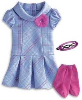 

American Girl Myag Sweet School Dress For+ Charm(Multicolor)