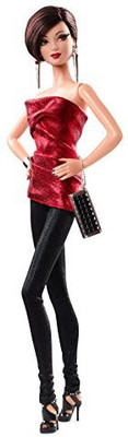

Barbie The Look City Shine Brunette(Multicolor)