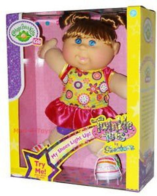 

Cabbage Patch Kids Twinkle Toes by Skechers Caucasian Girl Red Hair/Blue Eyes(Multicolor)