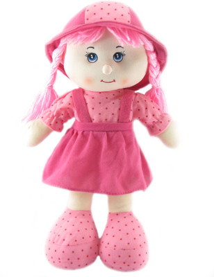 

Tickles Cute Looking Smiling Doll(Pink)