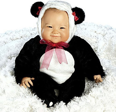 

Paradise Galleries Sulinamazingly Realistic 20 Inch Asian Ba In Chinese Panda(Multicolor)