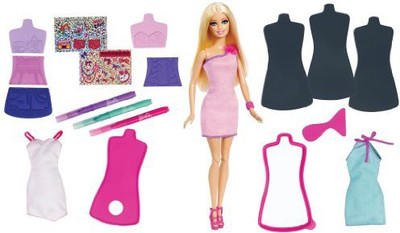 

Barbie Fashion Design Plates And(Multicolor)