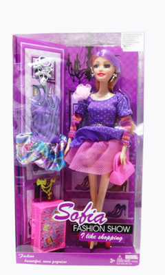

Shop & Shoppee Sofia Pretty Doll with Trendy Dress(Multicolor)