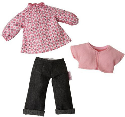 

Corolle Les Cheries Fashion Denim Pants Set(Multicolor)